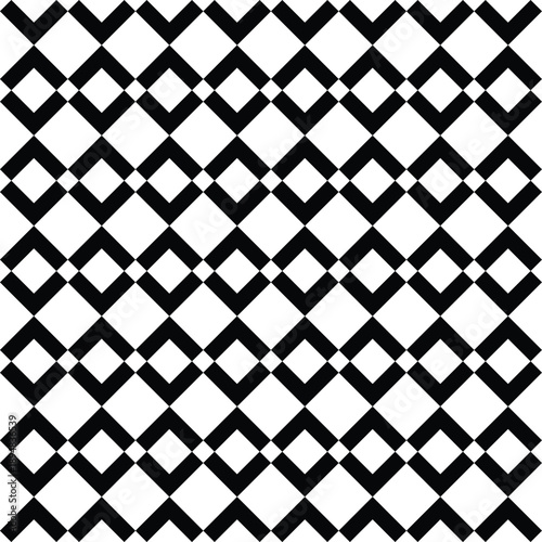 Zigzag design background.Black and white geometric texture.Chevron monochrome seamless pattern