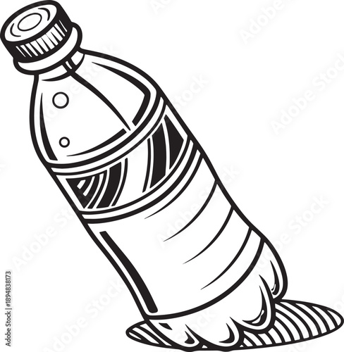 bottle of mineral water