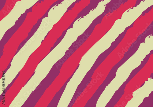 Fondo de franjas diagonales texturizadas en magenta y morado