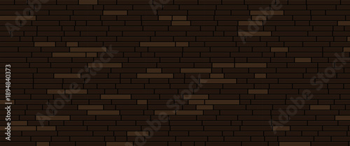 Luxury 3D Horizontal Wood Mosaic Wall Texture with Split Grain Planks