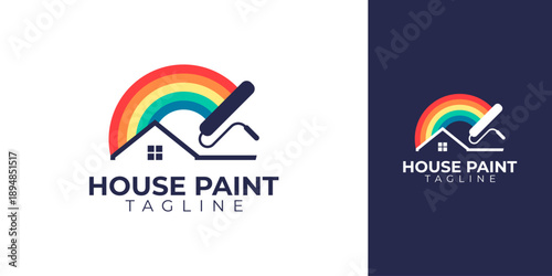 House Paint Logo for House Painting Business