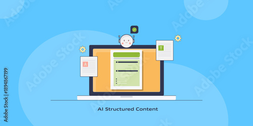 AI readable FAQ, schema and structured table, content framework for intelligent search algorithm and visibility.