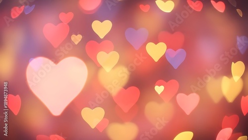 Happy valentine day. with creative love composition of the hearts. Symbol of love. Valentine day gift box. Valentine day Background