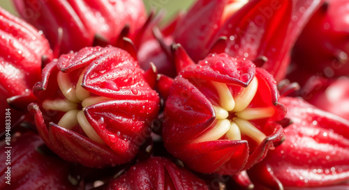close up of a red rose