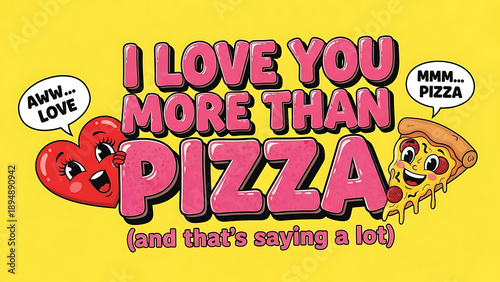 Love beyond pizza a heartfelt declaration