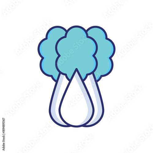 Bok Choy vector icon
