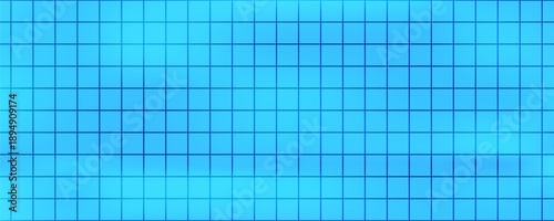 Seamless ceramic mosaic creates modern geometric pattern. White square surface with clean lines perfect for kitchen walls, bathroom floors, or swimming areas. Vector illustration.