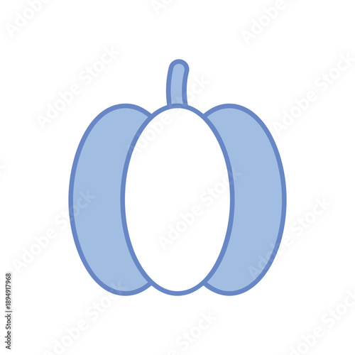 Capsicum vector icon