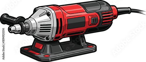 Industrial power tool grinder machine for metal workshop engineering