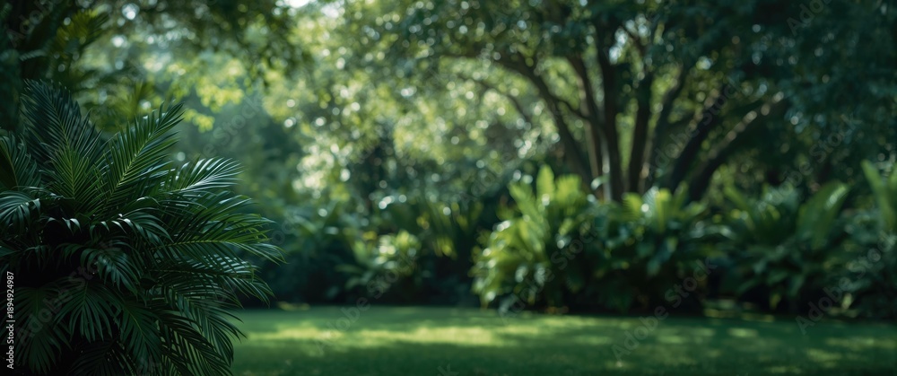 Fototapeta premium Make garden leaves appear darker green