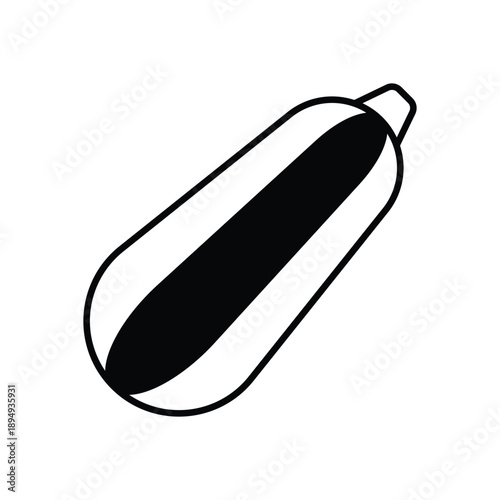 Zucchini  vector icon