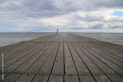 Wooden Pier, Open Sea