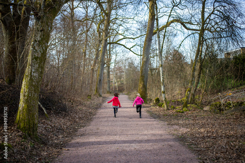 Kids on a Woodland Adventure