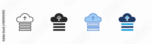 Set of prediction icon collection in multiple style. Icon suitable for web and mobile application