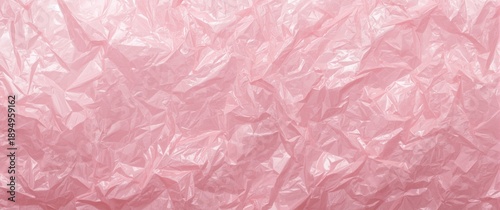 Wallpaper Mural Pink vacuum cling foil with wrinkle texture on an abstract background, illustrating crumpled plastic film, seal wrap, and polyethyene packaging within an industrial ecosystem Torontodigital.ca