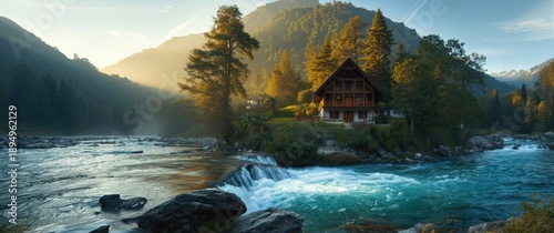 Popular travel destinations with water, summer vibes, nature, houses, urban scenes, landscapes, forests, mountains, and lush greenery