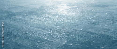 Frozen scratched texture on...