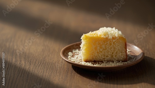 Cheese cake made from egg a...