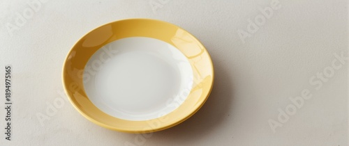 Blank Ceramic Plate in Whit...
