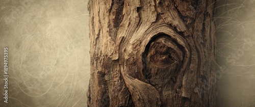 Old tree wood texture with ...