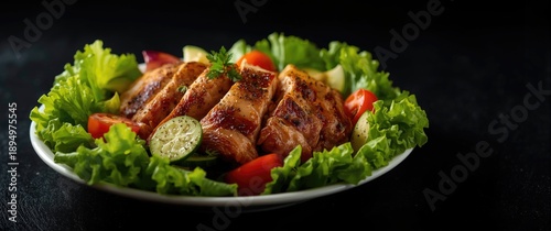 Dish featuring a vegetable ...