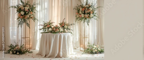 Decorations and flower arra...