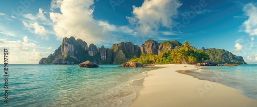 Tropical Island Rock Format...