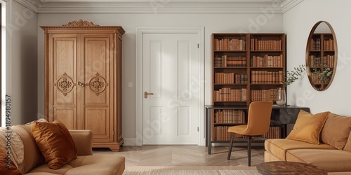 Versatile room featuring wa...
