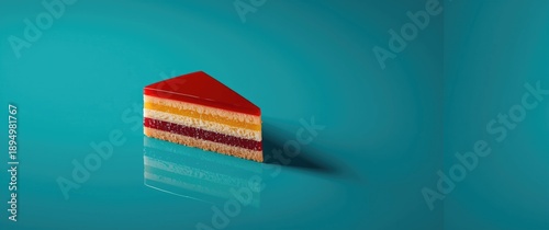 Vibrant Layered Lapis Legit...