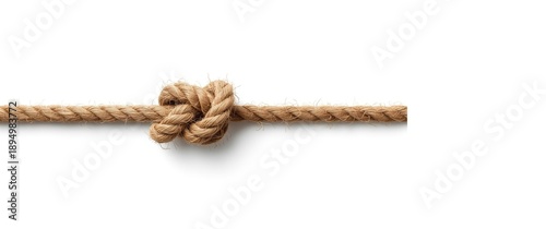 Sturdy Rope Tied with a Kno...