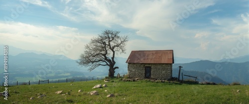 Rustic highland shelter: A ...