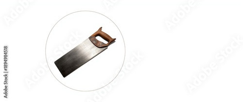 Old-fashioned trendy saw fo...
