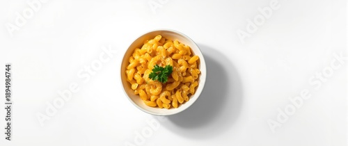 Macaroni and cheese served ...