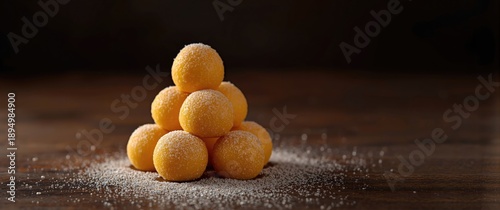 Sugar-bud sprinkled Curd ba...
