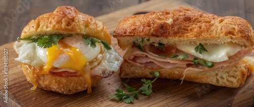 Warm Sandwich with Mini Cro...