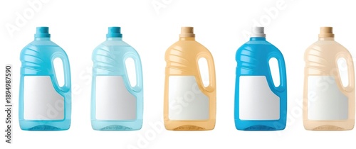 Set of plastic bottles for ...