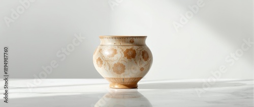 Vintage ceramic vessel made...