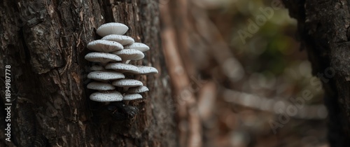 Dry Tree Trunk Habitat of S...