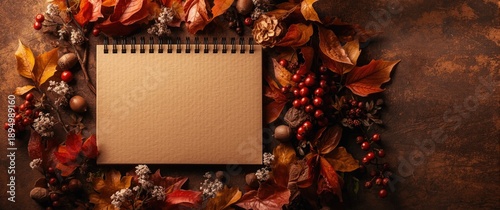 Kraft Paper Spiral Notebook...