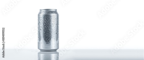 Colorful aluminum can in si...