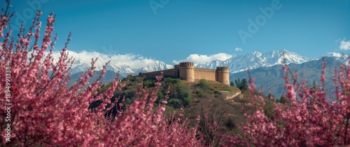 Overlooking Baltit Fort and...