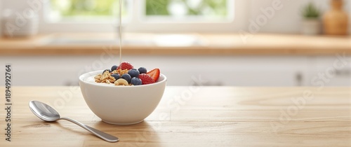 Healthy coconut yogurt gran...