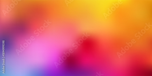 Abstract smooth multicolor gradient background with soft blended transitions and vibrant modern color palette.