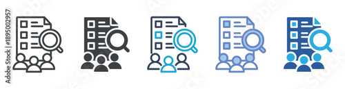 Survey set multiple style collection