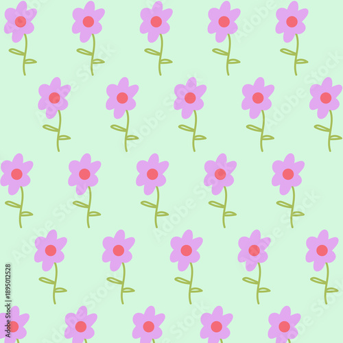 seamless pattern with roses