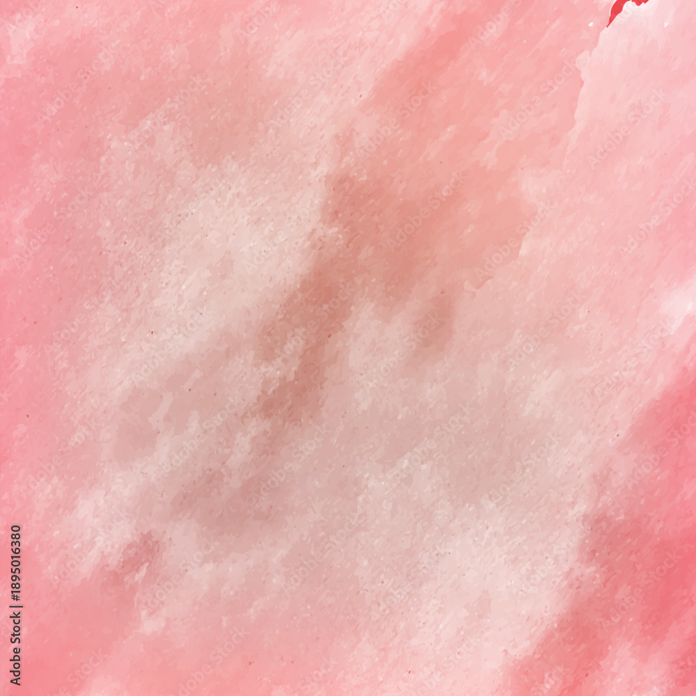 Fototapeta premium Pink Watercolor Wash Background Texture