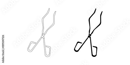 clamp icon illustration vector icon