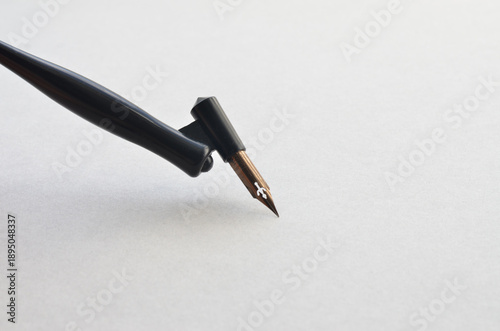 Paper, ink and calligraphy pens. Lettering Workshop details