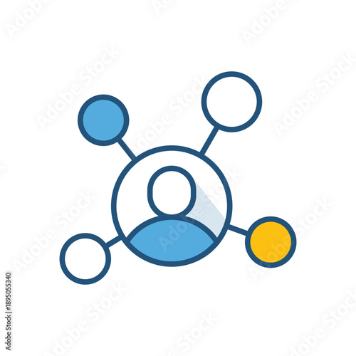 Network vector icon