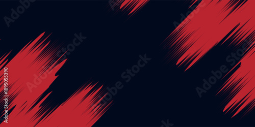 Red halftone dots blue color pattern gradient grunge texture background. Dot pop art comic sport style vector illustration. Eps10